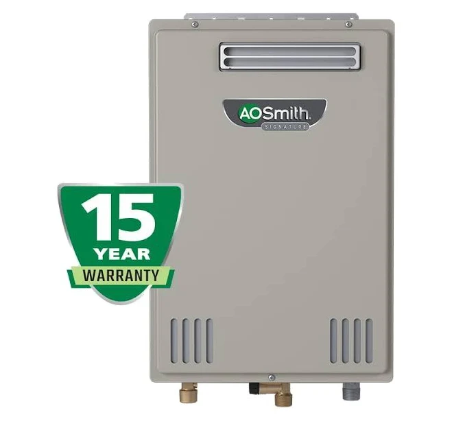 A.O. Smith Signature Select 8-GPM 190000-BTU Outdoor Natural Gas Tankless Water Heater A.O. Smith Signature Select 8-GPM 190000-BTU Outdoor Natural Gas Tankless Water Heater - A-o--smith Tankless Water Heater