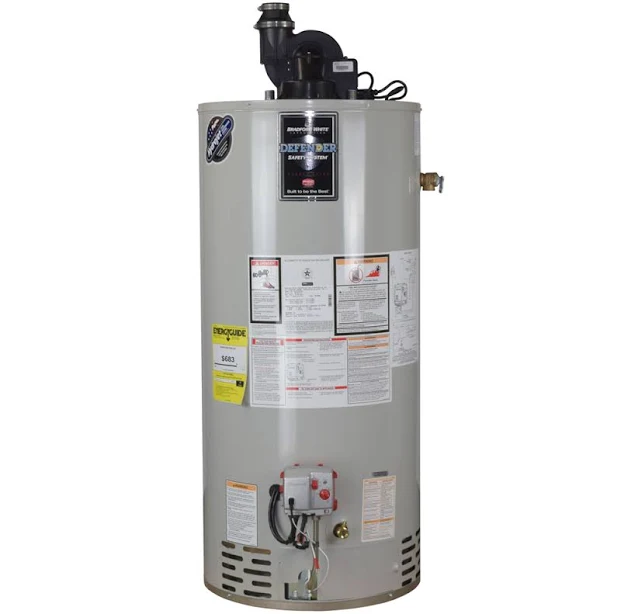 Bradford White RG250T6N 50 Gallon Tall Atmospheric Vent Water Heater - 3