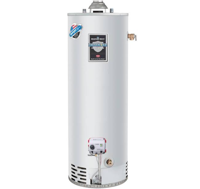 Bradford White RG250T6N 50 Gallon Tall Atmospheric Vent Water Heater - 9