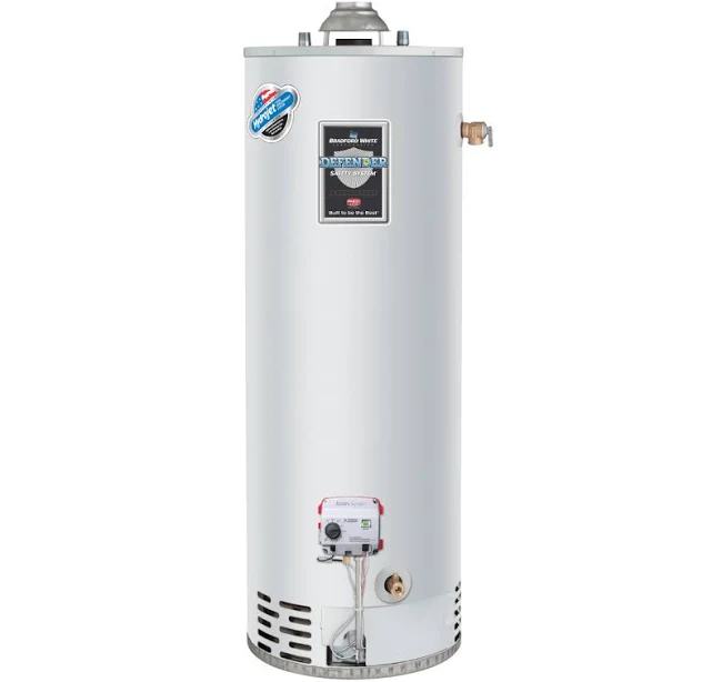 Bradford White RG250T6N 50 Gallon Tall Atmospheric Vent Water Heater - 5