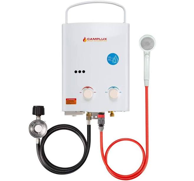 Camplux BTU GPM Outdoor Propane Water Heater - 7