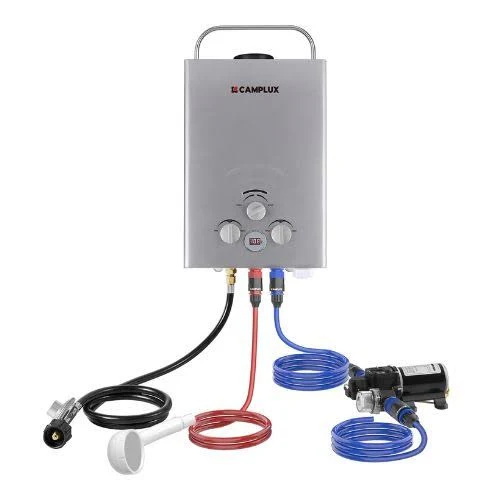 Camplux Indoor Tankless Propane Water Heater - 7