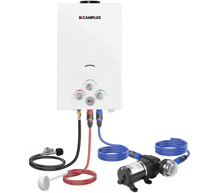 Camplux Nano 3 Propane Water Heater - 5