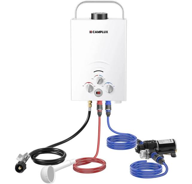 Camplux Portable Water Heater - 7