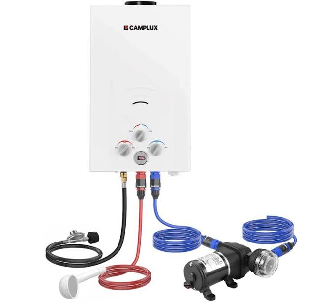 Camplux Portable Water Heater - 4