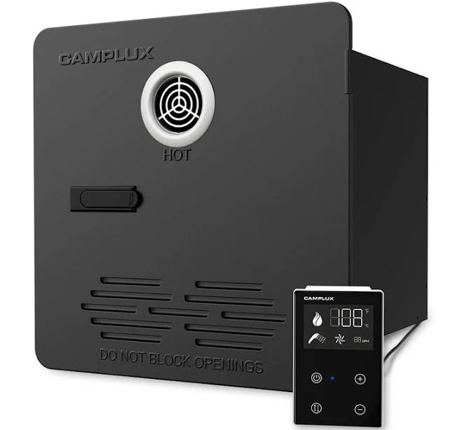 Camplux Pro 65,000 BTU RV Tankless Water Heater 2.64 GPM-Black Camplux Pro 65,000 BTU RV Tankless Water Heater 2.64 GPM-Black - Camplux Tankless Water Heater