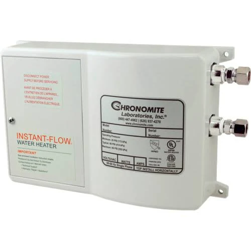 Chronomite Electric Tankless Water Heater SR-20L/208 HTR-I - 3