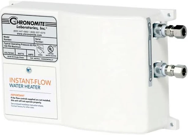 Chronomite Electric Tankless Water Heater SR-20L/277 HTR-I - 6