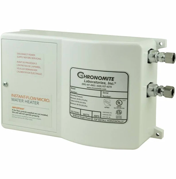 Chronomite Electric Tankless Water Heater SR-30/277 HTR-I - 10