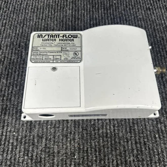 Chronomite S-30l Tankless Water Heater Chronomite S-30l Tankless Water Heater - Chronomite Tankless Water Heater