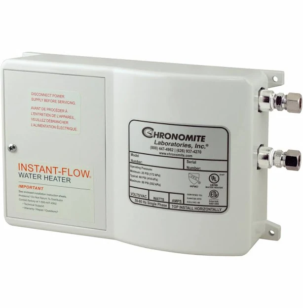 Chronomite SR-20L Electric Tankless Water Heater Chronomite SR-20L Electric Tankless Water Heater - Zip-industries Tankless Water Heater