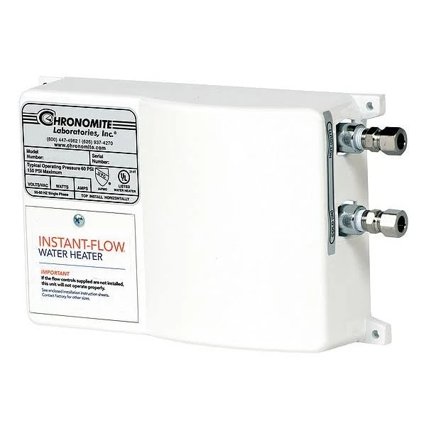 Chronomite SR-40/240 HTR-I Electric Tankless Water Heater - 9