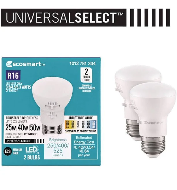 EcoSmart 60-Watt Equivalent Dimmable LED Light Bulb (4-Pack) - 7