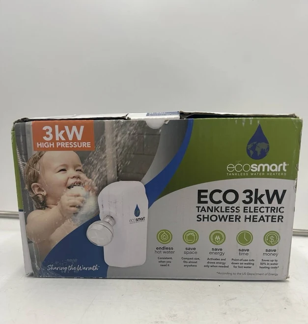 Ecosmart Eco 3kw Home Tankless Shower Water Heater For High Pressure Ecosmart Eco 3kw Home Tankless Shower Water Heater For High Pressure - Ecosmart Tankless Water Heater