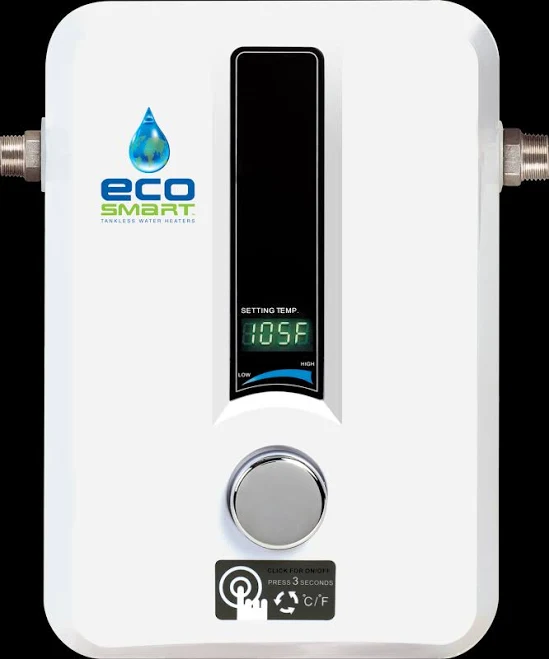 ECOSMART ECO-8 ELECTRIC TANKLESS WATER HEATER 8 KW ECOSMART ECO-8 ELECTRIC TANKLESS WATER HEATER 8 KW - Ecosmart Tankless Water Heater