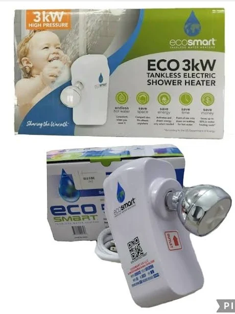 EcoSmart Eco ESH 3.0 Electric Shower Tankless Water Heater EcoSmart Eco ESH 3.0 Electric Shower Tankless Water Heater - Ecosmart Tankless Water Heater