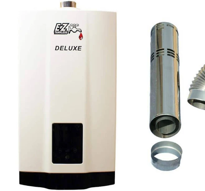 EZ Deluxe Tankless Water Heater EZ Deluxe Tankless Water Heater - Ge-appliances Tankless Water Heater