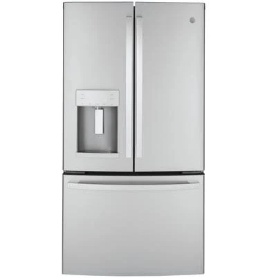 GE 25.6 Cu Ft French Door Refrigerator - 10