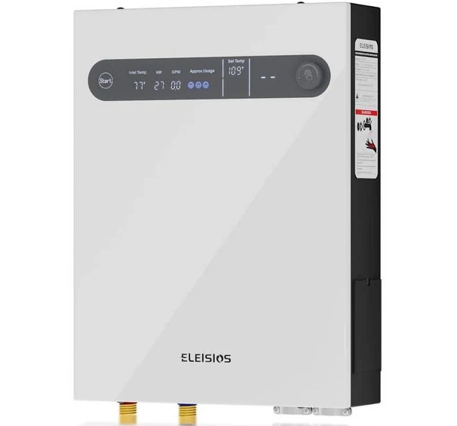 JINJUNYE 18KW Tankless Electric Water Heater On Demand Instant Hot Water Heater with LED Digital Display for 1-3 Point of Use JINJUNYE 18KW Tankless Electric Water Heater On Demand Instant Hot Water Heater with LED Digital Display for 1-3 Point of Use - Htp Tankless Water Heater