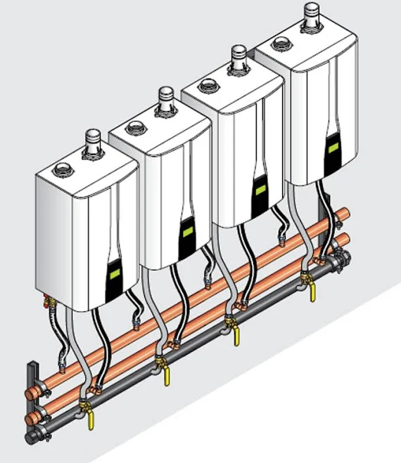 Navien NPE-240A2 199,000 BTU High Efficiency Tankless Water Heater - 7