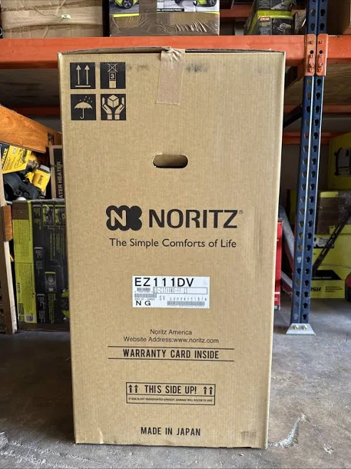 Noritz nrc1111odng 199,900 BTU Outdoor Condensing Vent Residential Natural Gas Tankless Water Heater - 8