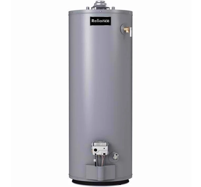 RELIANCE 40 Gallon Natural Gas Water Heater with Power Vent - 2