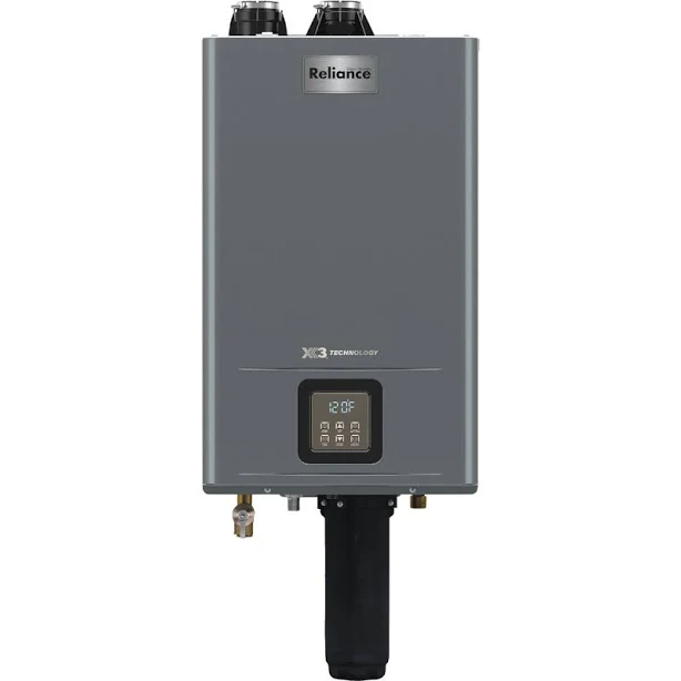 Reliance Premium Condensing 199,000 BTU Natural Gas Tankless Water Heater Reliance Premium Condensing 199,000 BTU Natural Gas Tankless Water Heater - Reliance-water-heaters Tankless Water Heater