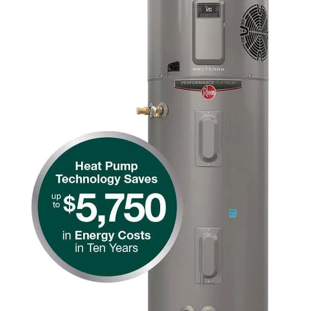 Rheem Performance Platinum 40 Gal. 10-Year Hybrid High Efficiency Smart Tank Electric Heat Pump Water Heater - 2
