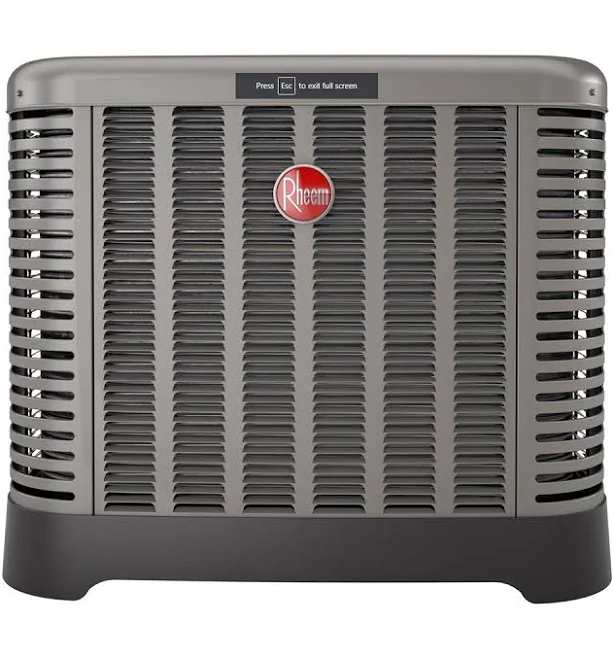 Rheem Ruud 3.5 Ton 15 Seer Air Conditioning System - 3