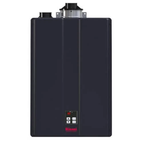 Rinnai CU199eP Commercial Propane Condensing Tankless Water Heater, Outdoor Installation, 11 GPM Rinnai CU199eP Commercial Propane Condensing Tankless Water Heater, Outdoor Installation, 11 GPM - Rinnai Tankless Water Heater