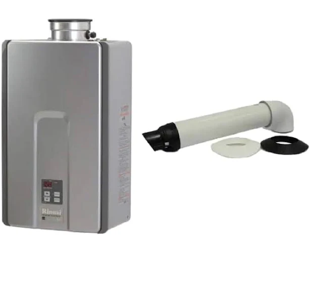 Rinnai High Efficiency Plus 7.5 GPM Residential Natural Gas Interior Tankless Water Heater Rinnai High Efficiency Plus 7.5 GPM Residential Natural Gas Interior Tankless Water Heater - Ruud Tankless Water Heater