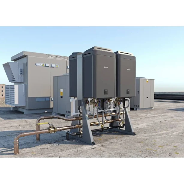 Rinnai RE180EN 8.5 GPM 180000 BTU Outdoor Natural Gas Tankless Water Heater - 3