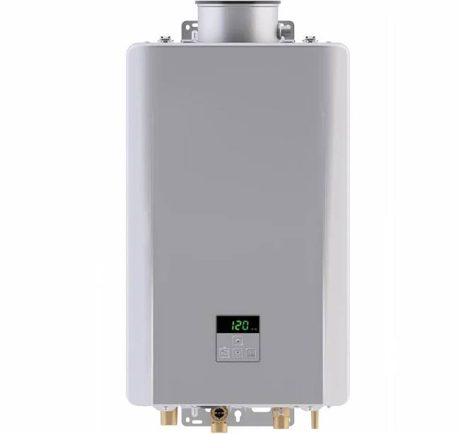 Rinnai ru180in 180K BTU Super High-Efficiency Condensing Residential Natural Gas Indoor Tankless Water Heater - 3