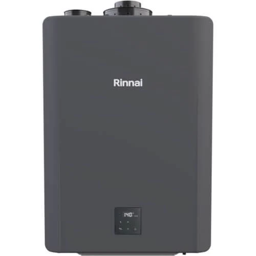 Rinnai ru180in 180K BTU Super High-Efficiency Condensing Residential Natural Gas Indoor Tankless Water Heater - 9