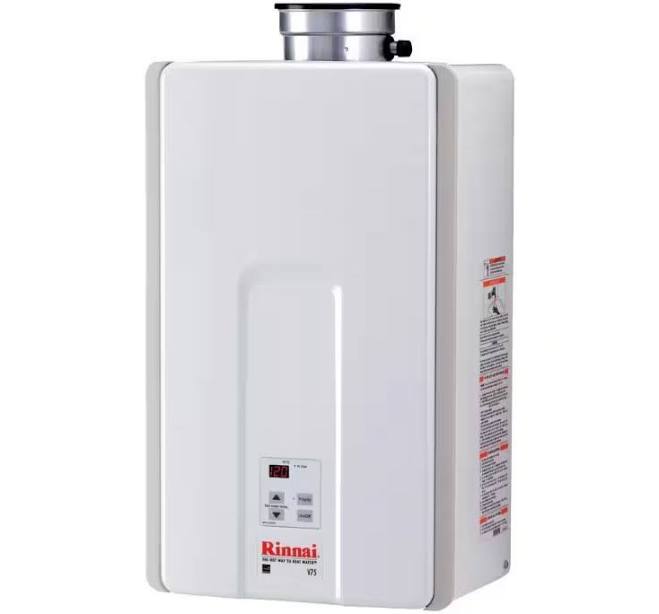 Rinnai Sensei 11 GPM 199000 BTU Natural Gas Tankless Water Heater - 3