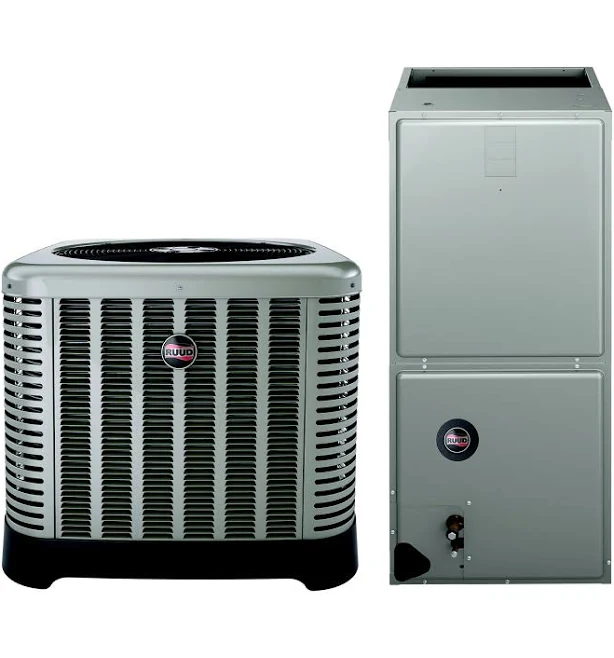 Ruud Endeavor by Rheem 1.5 Ton 14.8 SEER2 R-454B 75,000 BTU 80% AFUE Gas System (Upflow) RA14AY18AJ1NA - RCFY2417STANM - R801T0754A17UHSNAS - 2