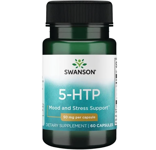 Spring Valley 5-HTP Capsules 100 mg 30 Count - 6