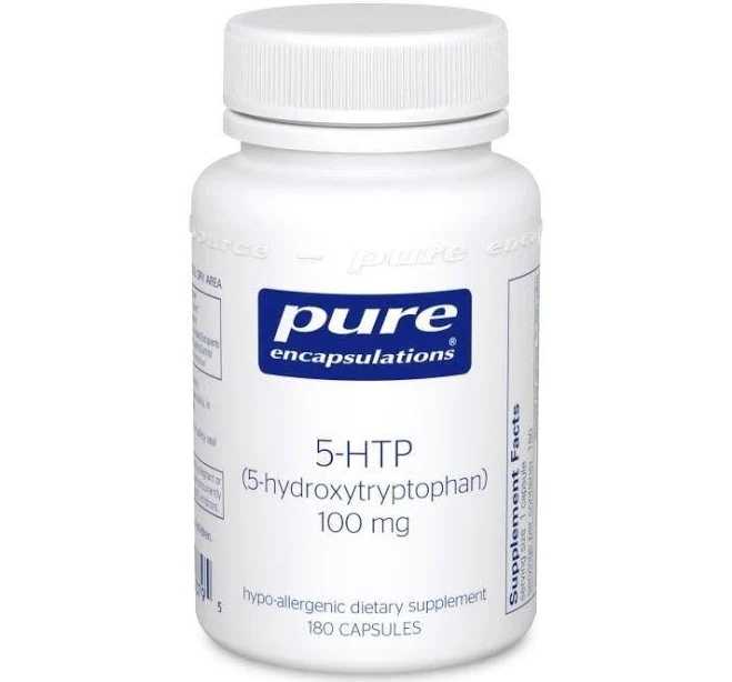 Spring Valley 5-HTP Capsules 100 mg 30 Count - 7