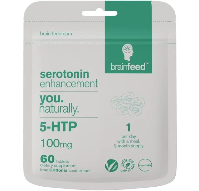 Spring Valley 5-HTP Capsules 100 mg 30 Count - 10