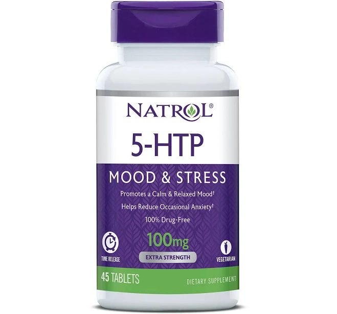 Spring Valley 5-HTP Capsules 100 mg 30 Count - 8