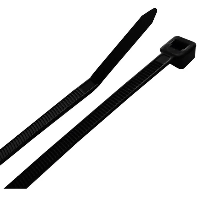Steel Grip Cable Tie 14" Black 8-Pack