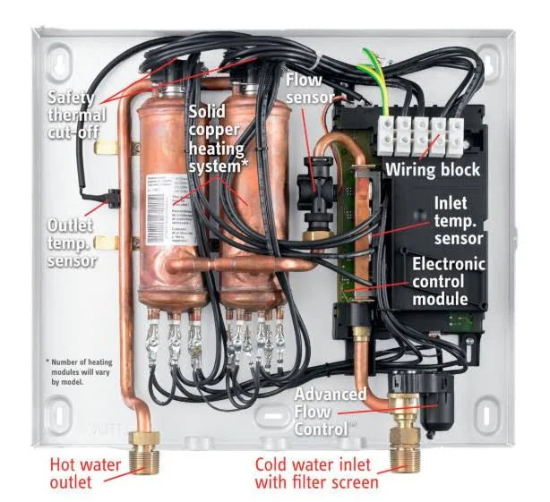 Stiebel Eltron Mini 3.5-1 Point-of-Use Electric Tankless Water Heater - 9