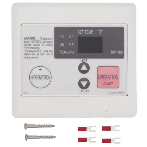 Takagi T-H3-DV-N 199000 BTU Natural Gas Tankless Water Heater - 7