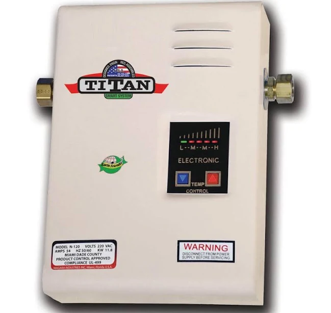 Titan SCR-2 Residential Electric Tankless Water Heater Titan SCR-2 Residential Electric Tankless Water Heater - Giant-factories-inc- Tankless Water Heater